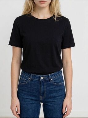 JDY Black‎ Crewneck Short Sleeve Top
